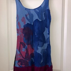 Cotton tank shirtdress from Express